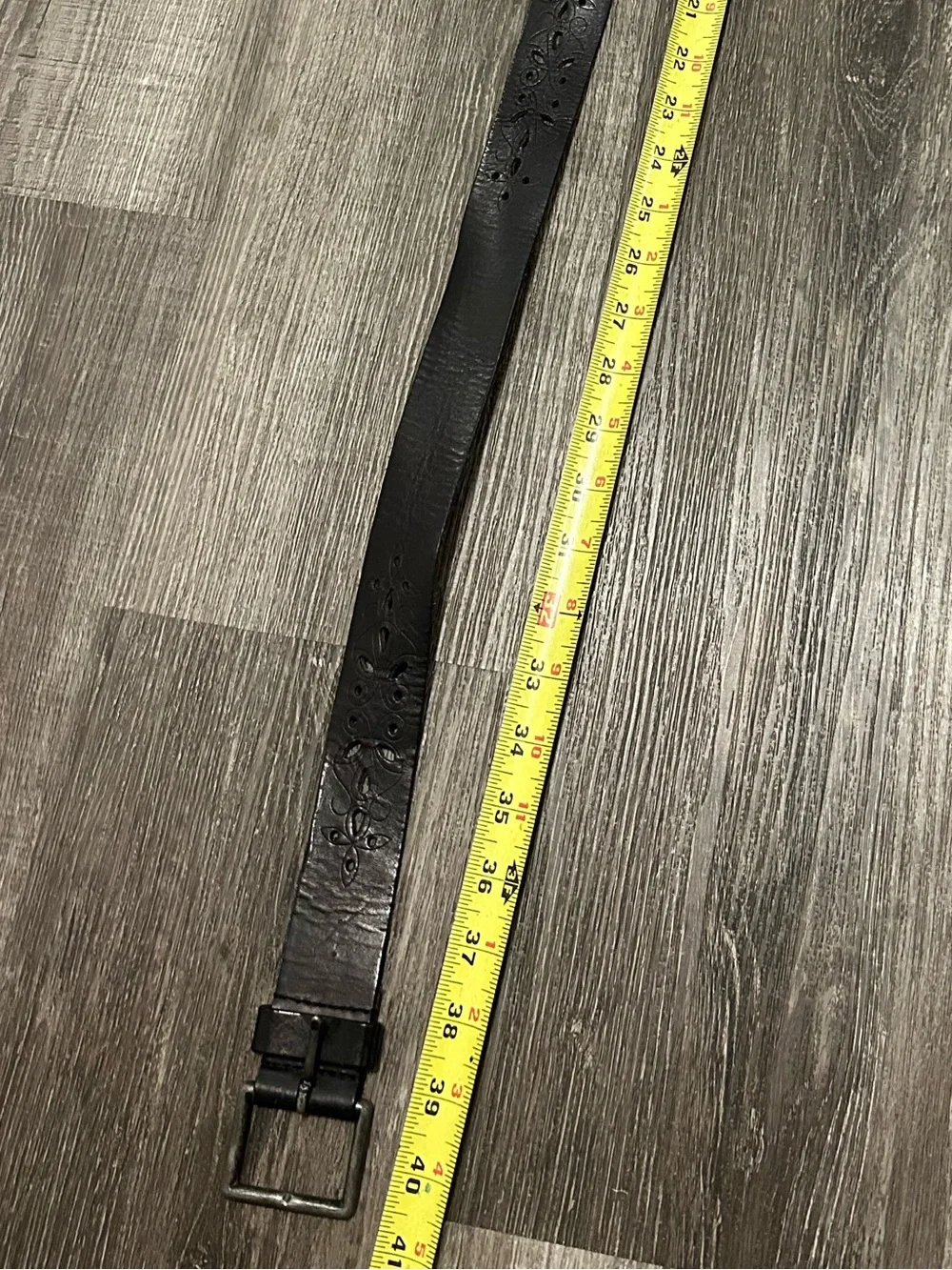 Vintage gap leather belt